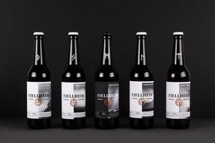 挪威fjellhei啤酒包裝設計